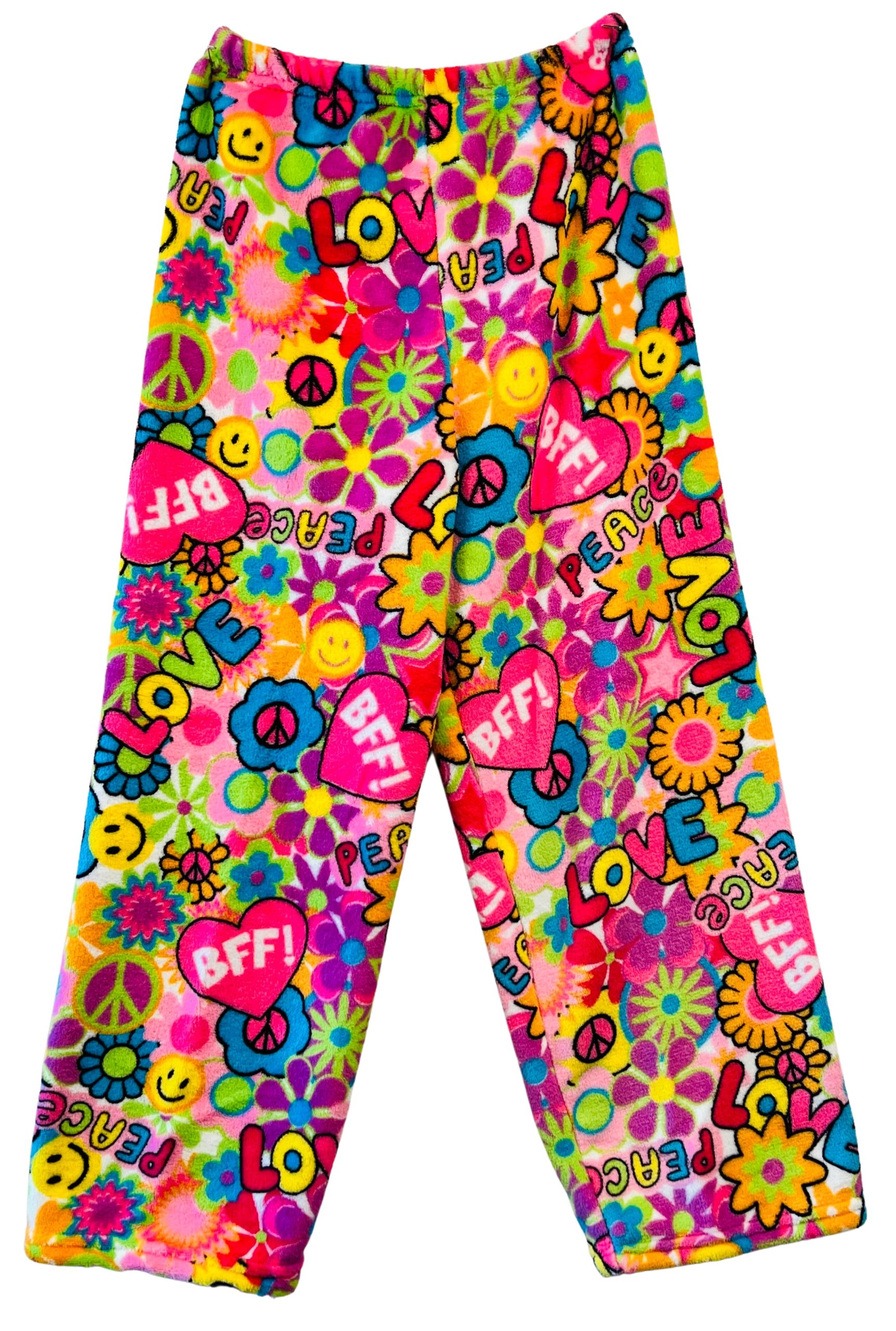 MADE WITH LOVE & KISSES FLURR PANTS - BFF FLOWER POWER