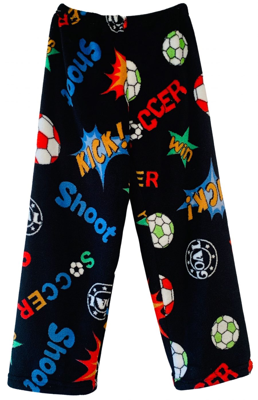 FLURR PANTS-SOCCER SHOOTOUT BLACK