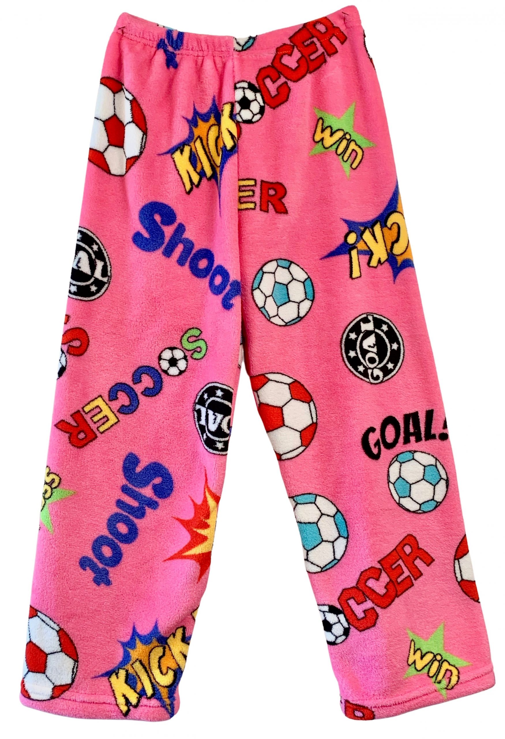 FLURR PANTS-SOCCER SHOOTOUT PINK