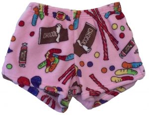 Made with Love n Kisses Shorts Pick n Mix Candy Light Pink