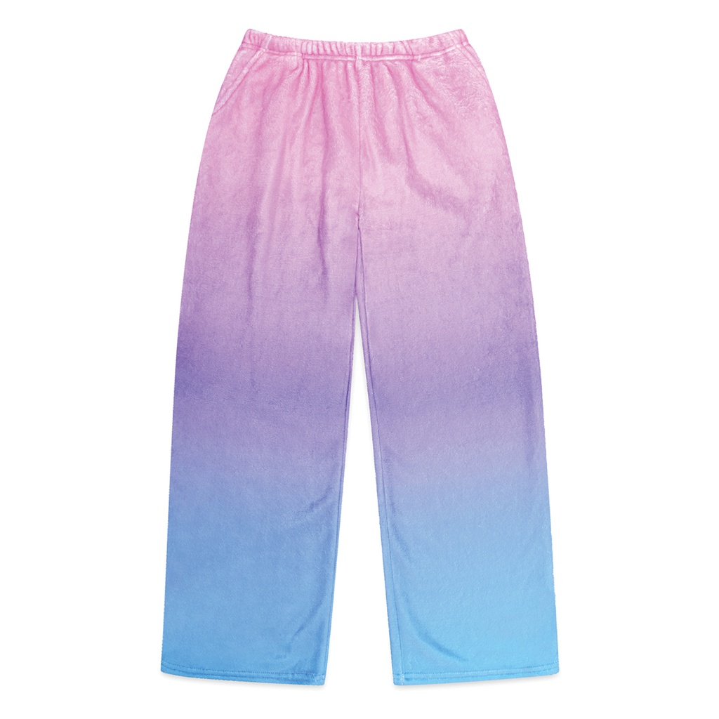 PURPLE OMBRE  PLUSH PANTS