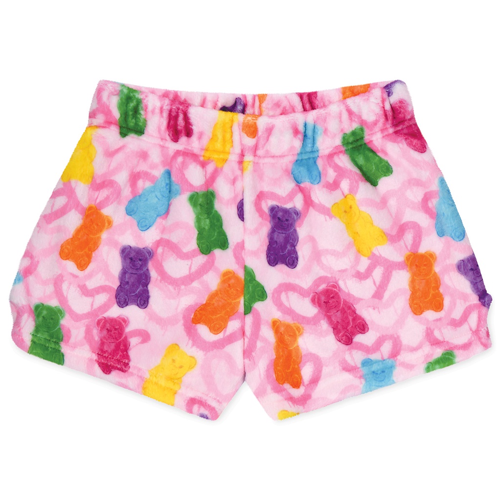 BEARY SWEET PLUSH SHORTS