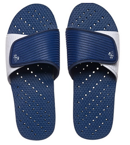 Showaflops Slides Navy/White