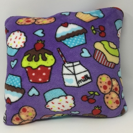 SQUARE PILLOW-SWEET SHOP PURPLE