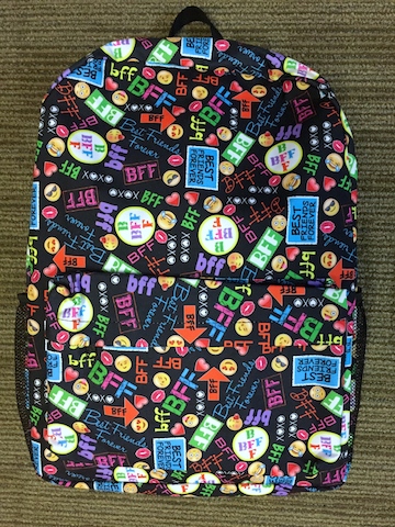 Namedrops Backpack-BFF Graffiti