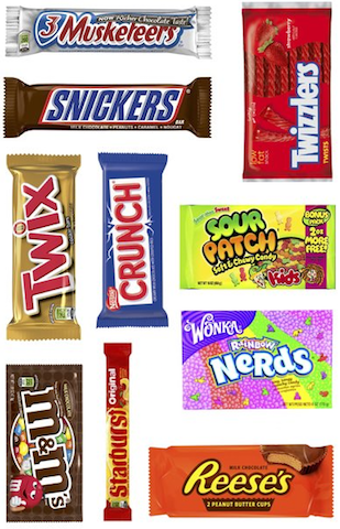 Cling Its 3X5 Candy Bar