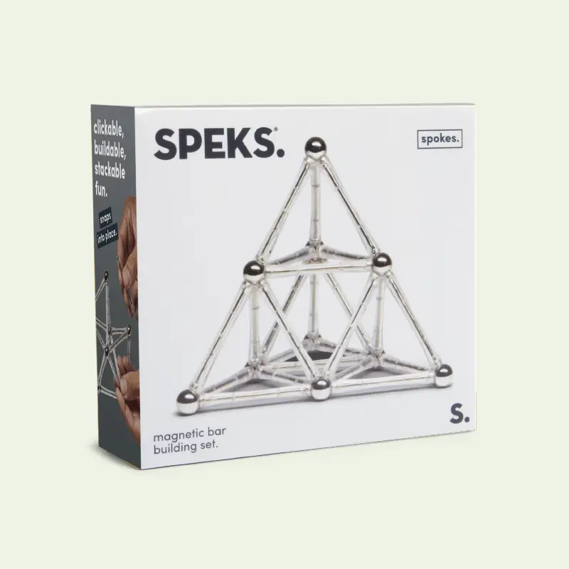 SPOKES MAGNETIC DESK TOY WITH STEEL BARS