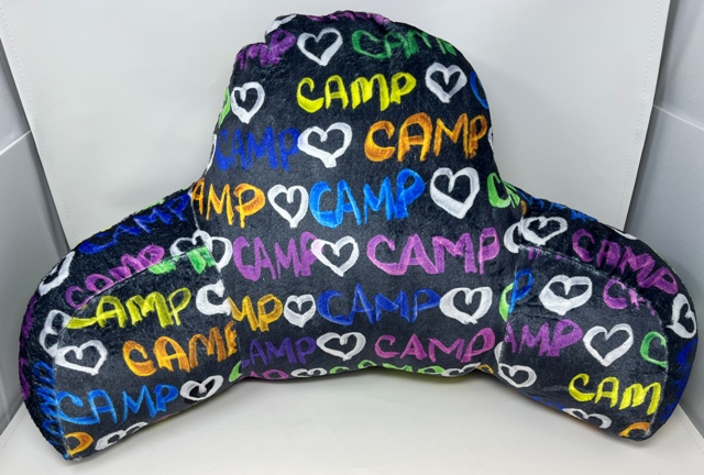 Penelope Wildberry Boyfriend Pillow-Fuzzy-Neon Camp