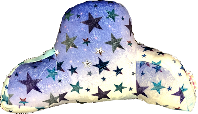 Penelope Wildberry Boyfriend Pillow-Fuzzy-OG Glitter Star