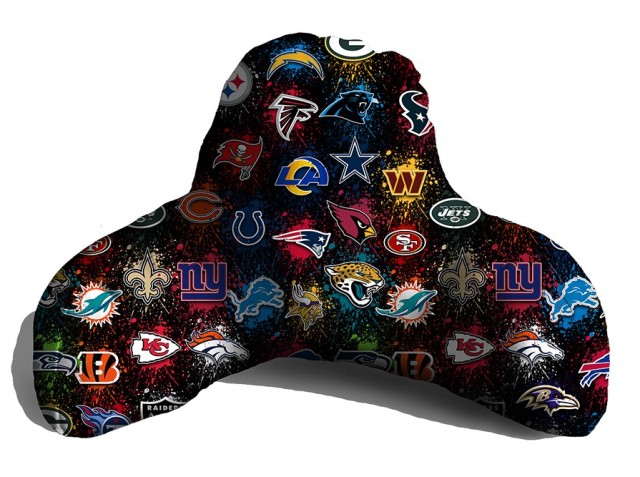 Penelope Wildberry Boyfriend Pillow-NFL SPLATTER