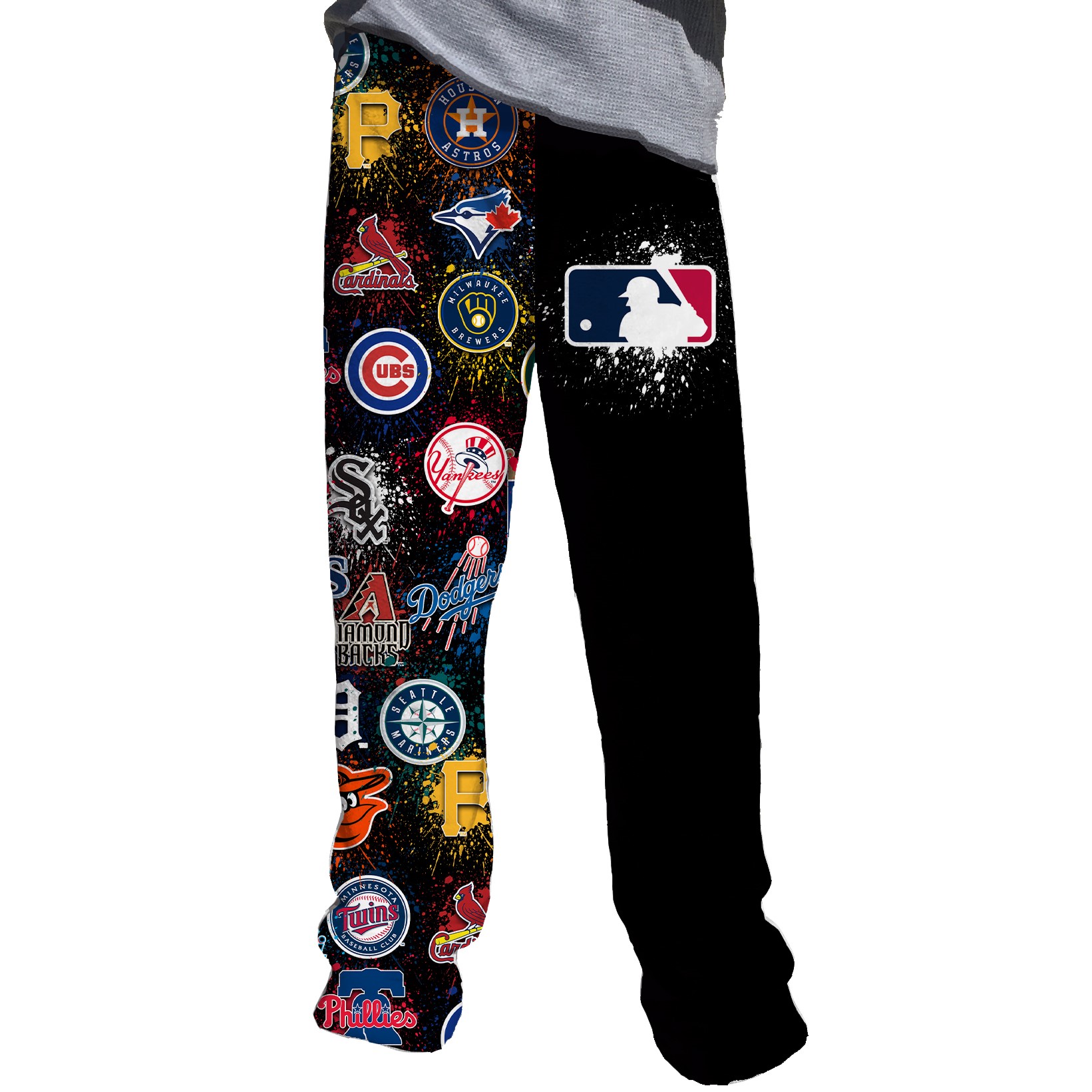 Penelope Wildberry Loungepants-MLB Splatter