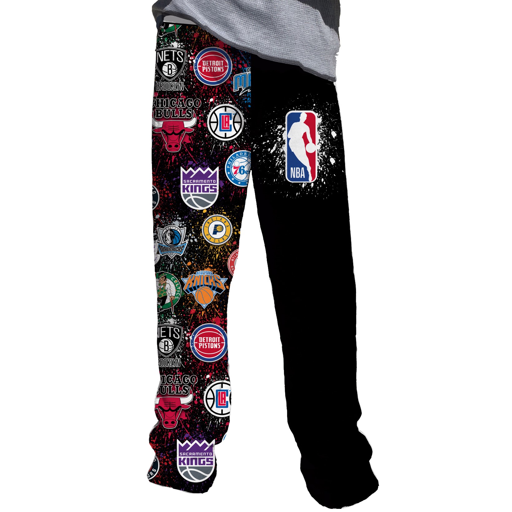 Penelope Wildberry Loungepants-NBA Splatter