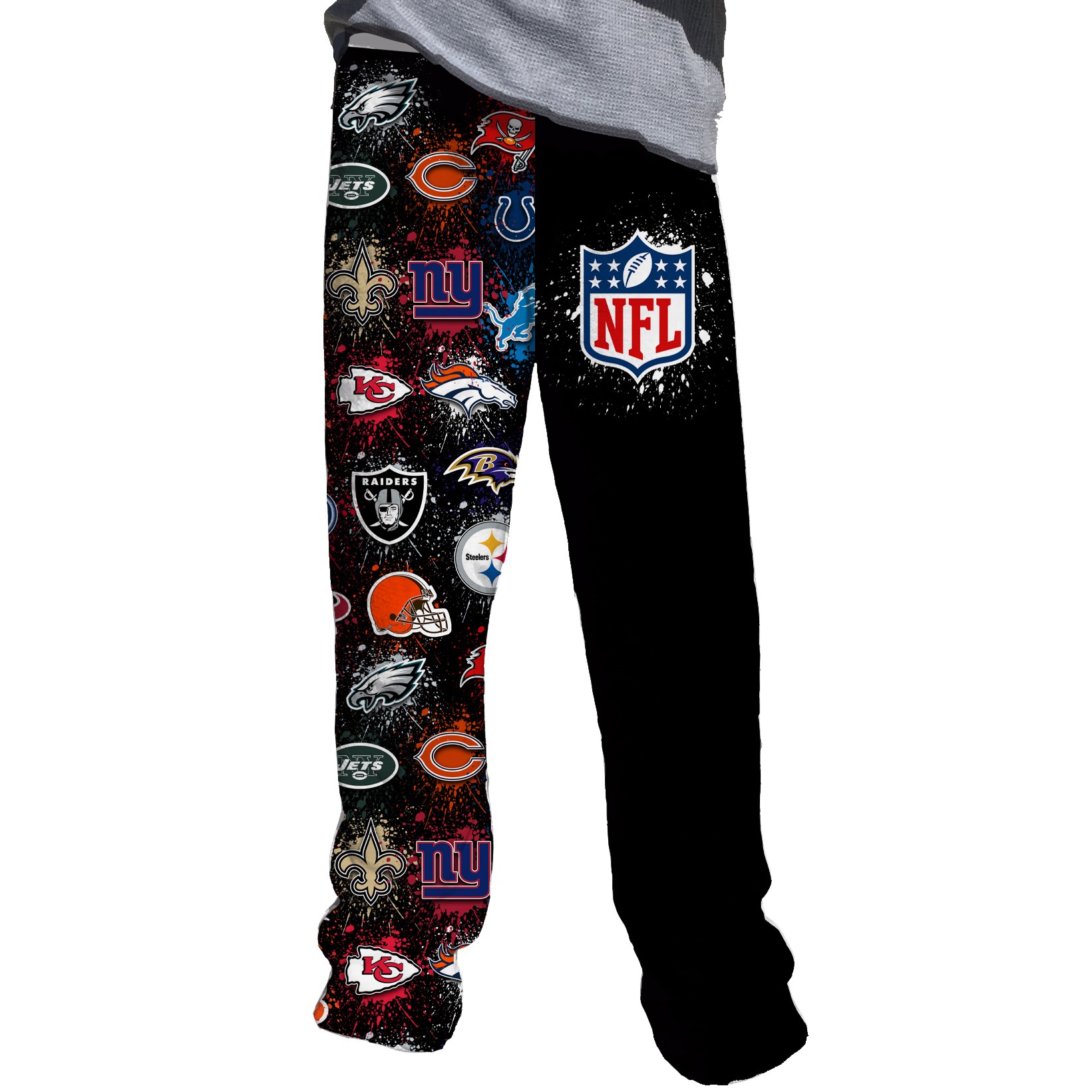 Penelope Wildberry Loungepants-NFL Splatter