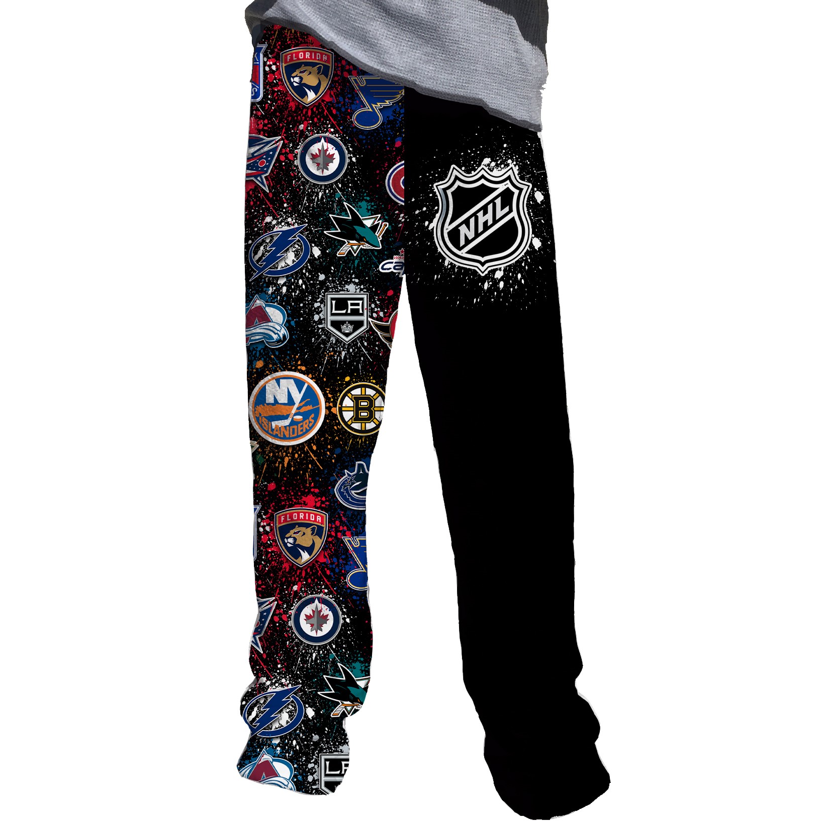 Penelope Wildberry Loungepants-NHL Splatter