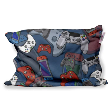 Penelope Wildberry Fuzzy Pillow Case-Game Time