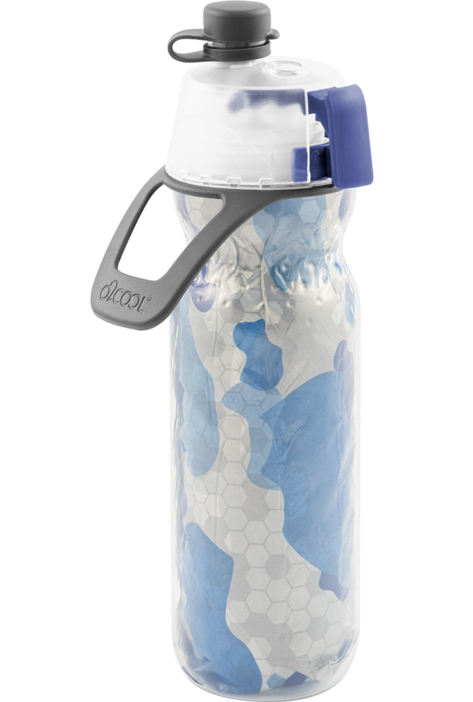 ELITE MIST N SIP 20 OZ WATER BOTTLES.-BLUE CAMO