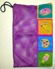 Junk Food Sock Bag