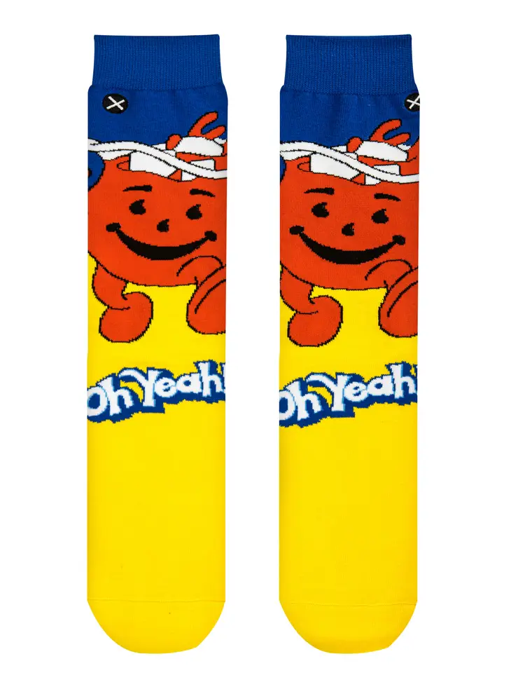 ODD SOX KOOL AID MAN MENS CREW SOCKS