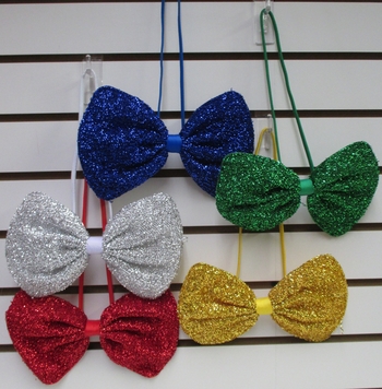 Color War Sparkle Bow Tie