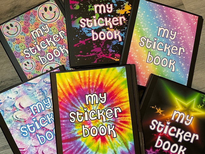 STICKER BOOKS