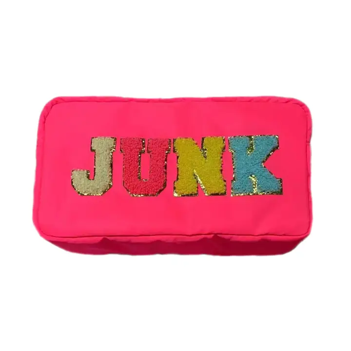 COSMETIC BAG-PINK JUNK