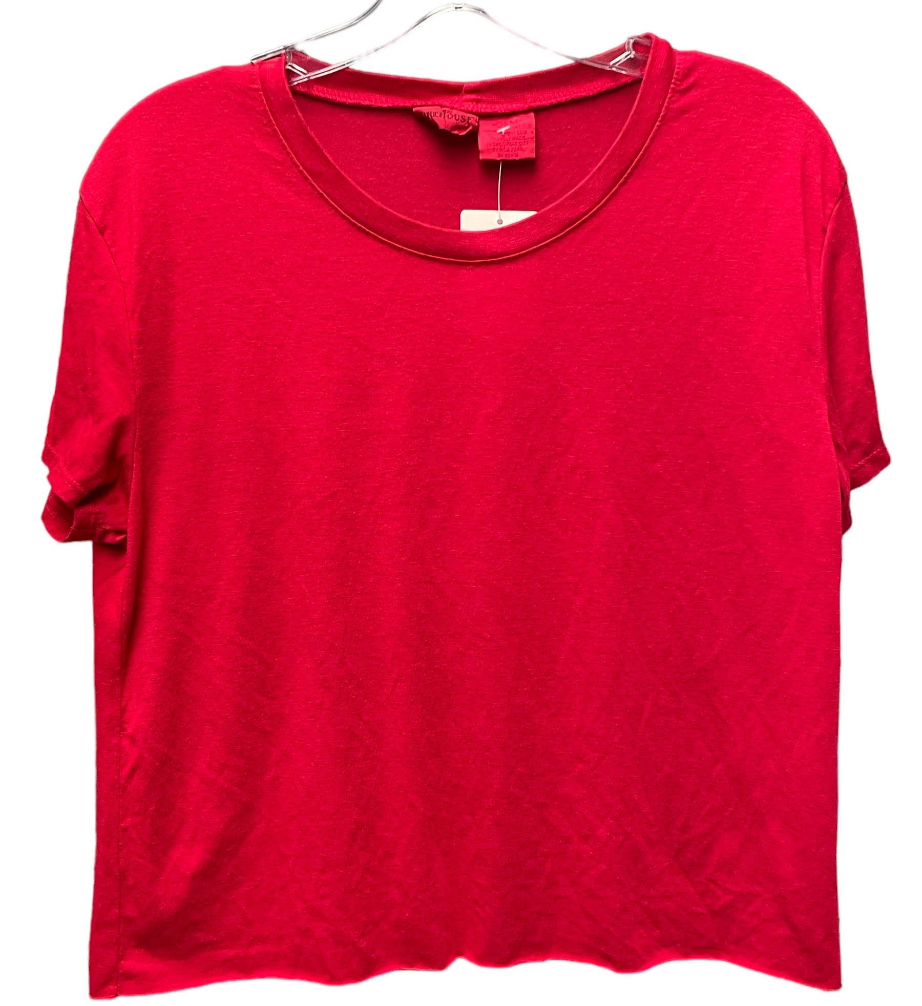 FIREHOUSE CREW NECK T-SHIRT-RED