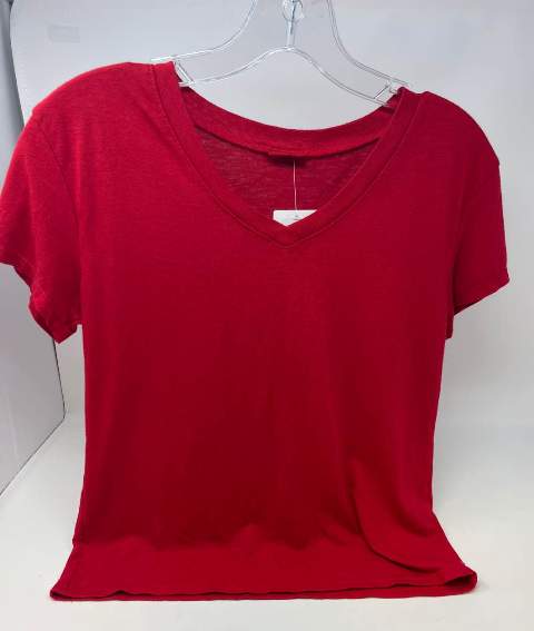 FIREHOUSE BASIC V-NECK TEE-RED