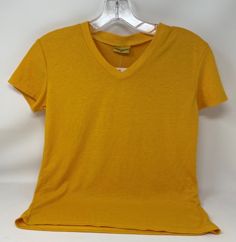 FIREHOUSE BASIC V-NECK TEE-GOLD