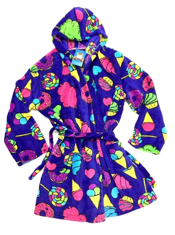 CARNIVAL FUZZIE ROBE M/L