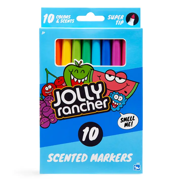 JOLLY RANCHER 10CT SUPER TIP MARKERS