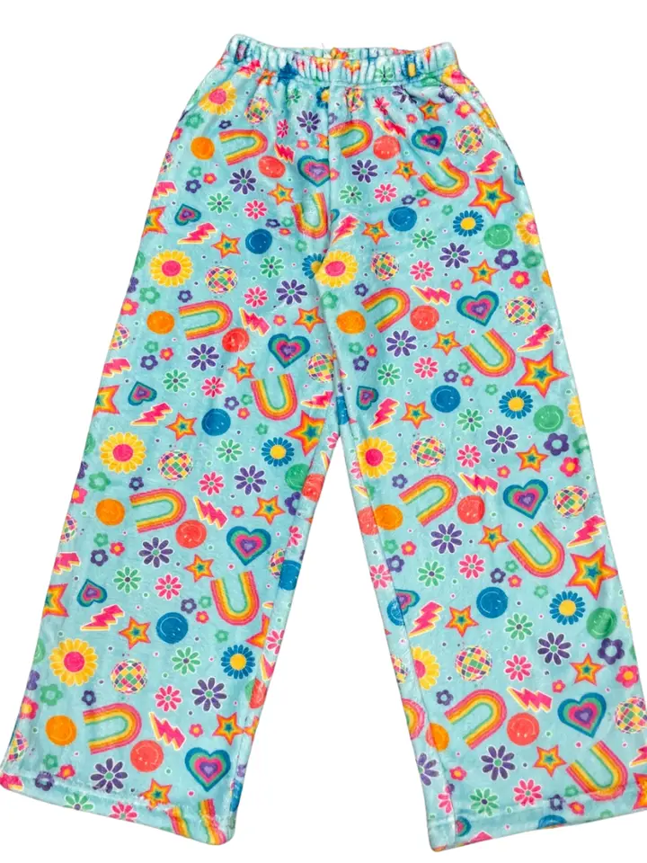 GROOVY SMILES PLUSH PANTS