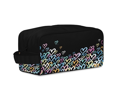 COSMETIC BAG-GRAFITTI HEART