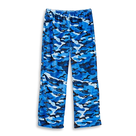 LOUNGE PANTS-BLUE CAMO