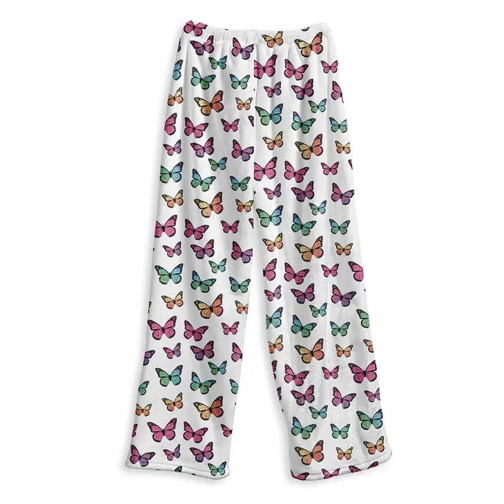 LOUNGE PANTS-RAINBOW BUTTERFLY