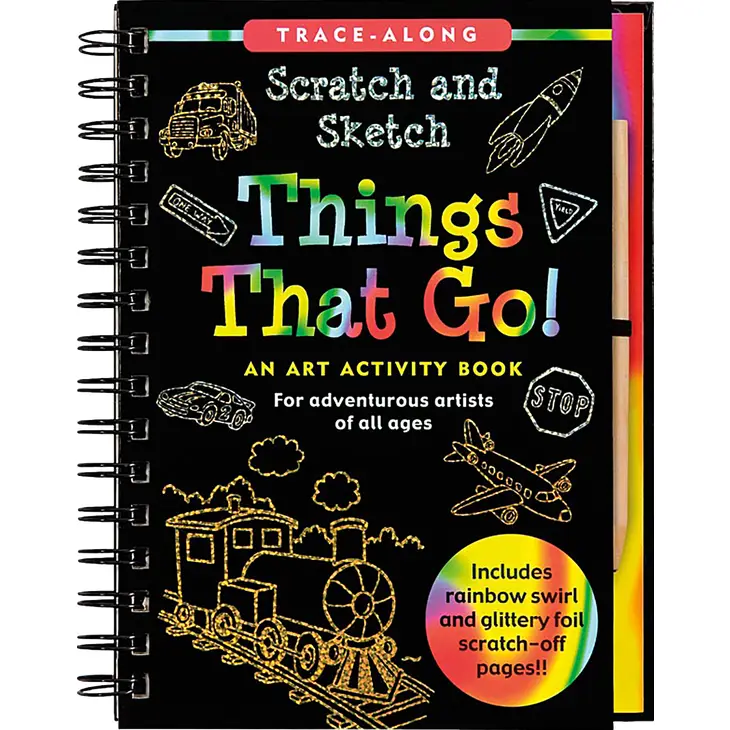 SCRATCH & SKETCH-THINGS THAT GO