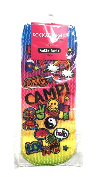 Sockalicious Camp Emoji Explosion